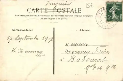 Ak Cabourg Calvados, Avenue de la Mer, historische Architektur, Pferdetransport