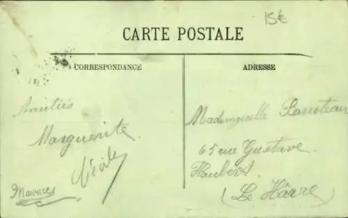 CPA Cabourg Calvados, Rue de la Mer
