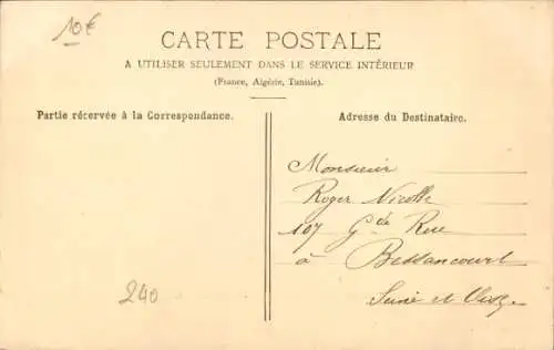 Ak Sèvres Hauts de Seine, Grande Rue, vue du Pont