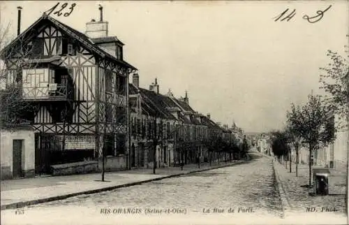 CPA Ris Orangis Essonne, Rue de Paris