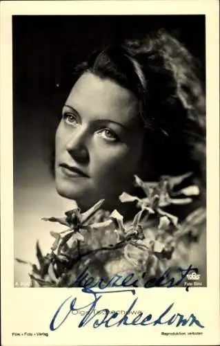 Ak Schauspielerin Olga Tschechowa, Portrait