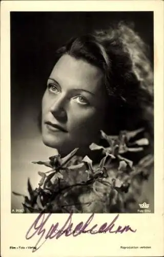 Ak Schauspielerin Olga Tschechowa, Portrait