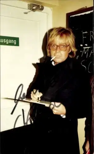 Foto Schauspieler Thomas Fritsch?, Autogramm