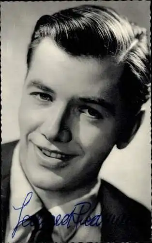 Ak Schauspieler Gerhard Riedmann, Portrait, Autogramm