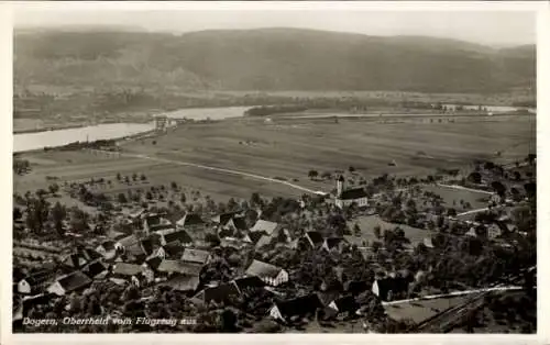 Ak Dogern am Rhein, Fliegeraufnahme