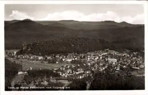 Ak Dahn in der Pfalz, Fliegeraufnahme