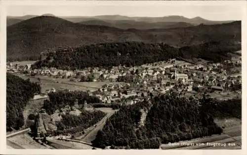 Ak Dahn in der Pfalz, Fliegeraufnahme