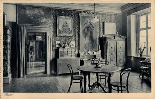 Ak Zangberg Oberbayern, Erziehungs-Institut St. Joseph der Salesianerinnen, Büro