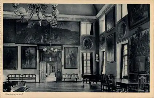 Ak Zangberg Oberbayern, Erziehungs-Institut St. Joseph der Salesianerinnen, Fürstensaal