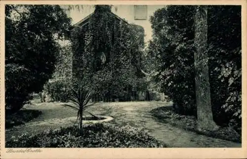 Ak Zangberg in Oberbayern, Erziehungsinstitut der Salesianerinnen St. Joseph, Lourdes-Grotte