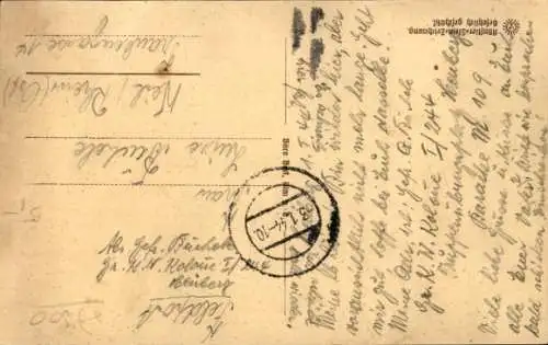 Steindruck Ak Ulm an der Donau, Münster, Stadt