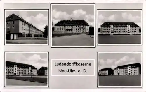 Ak Neu Ulm in Schwaben, Ludendorff Laserne