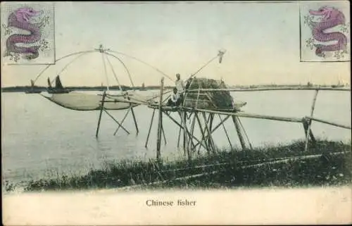 Ak China, Chinesische Fischer