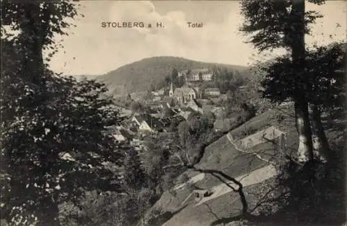 Ak Stolberg im Harz, Gesamtansicht