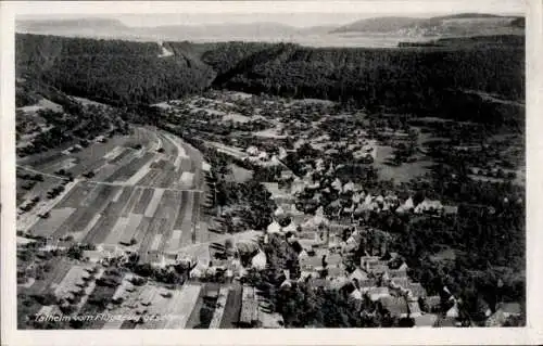Ak Talheim Mössingen in Württemberg, Fliegeraufnahme