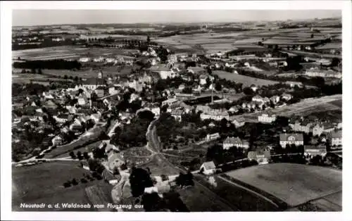 Ak Neustadt an der Waldnaab, Fliegeraufnahme