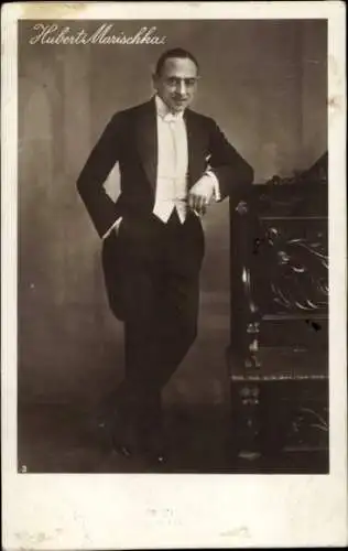 Ak Schauspieler Hubert Marischka, Portrait