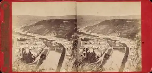 Stereo CdV Ems Kt. Graubünden, Panorama
