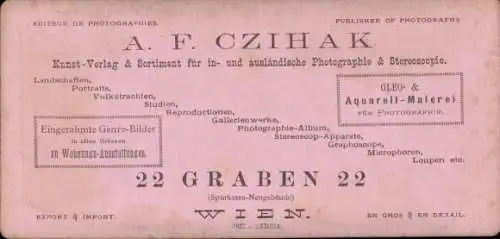 Stereo CdV Wien, Opern-Ring