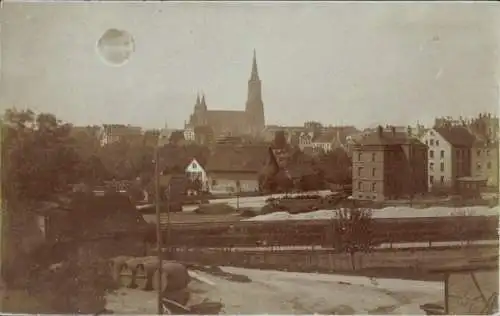 Foto Ak Ulm an der Donau, Stadt, Münster, Portrait
