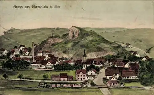 Ak Ehrenstein (bei Ulm) Blaustein in Württemberg, Panorama
