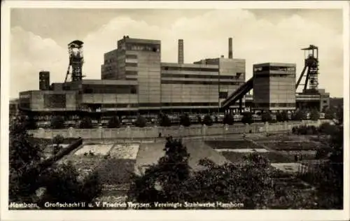 Ak Hamborn Duisburg im Ruhrgebiet, Großschacht II