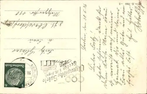 Ak Glückwunsch Pfingsten, Schwalben, Nest