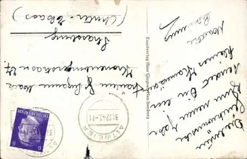 Ak Narzissen, Blumen