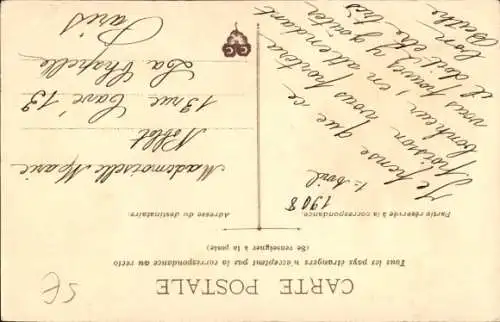 Künstler Ak Guillot, 1. April, Fisch