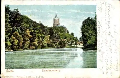 Ak Bad Cleve Kleve am Niederrhein, Motiv: Schwanenburg, Cleve