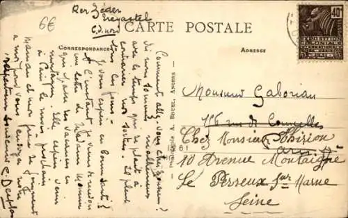 Ak Tregastel Cotes d'Armor, Rochers etranges, Le De