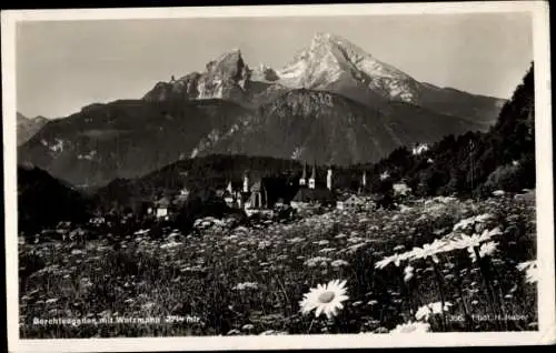 Ak Berchtesgaden in Oberbayern, Watzmann