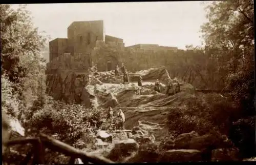 Foto Ak Ötigheim im Schwarzwald, Volksschauspiele, Nibelungen