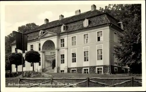 Ak Bad Freienwalde an der Oder, Bad Freienwalde (Oder). Berufsschule.