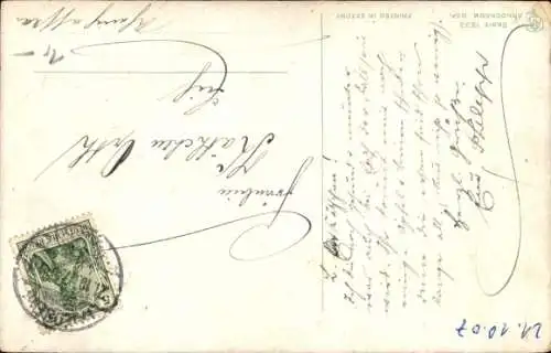 Ak Junge Frau mit Blumenkorb, Porträt, Reh