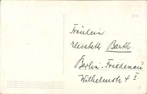 Künstler Ak Luntz, Altes Städtchen