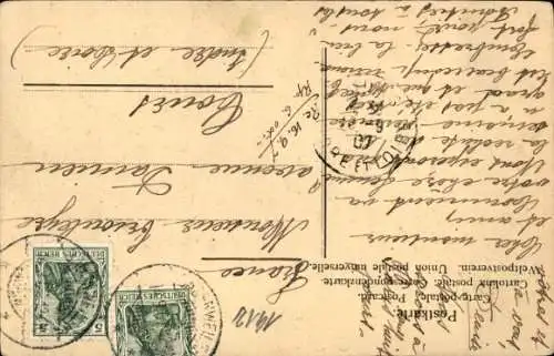 Ak Schwarzwald, Zwei Frauen in der Spinnstube