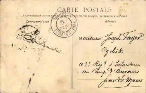 Ak Seance Interrompue, zwei Clowns