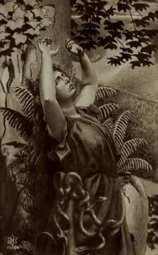 Lied Ak Parsival von Richard Wagner, Frau-Porträt