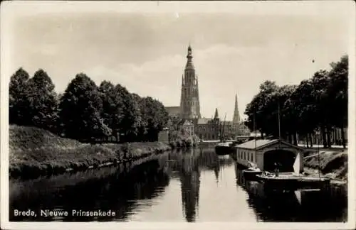 Ak Breda Nordbrabant Niederlande, Nieuwe Prinsenkade