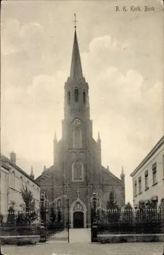 Ak Beek Limburg Niederlande, R.K. Kerk, Beek