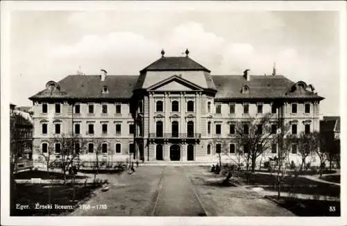 Ak Cheb Eger Region Karlsbad, Erzbischöfliches Lyzeum 1765-1785