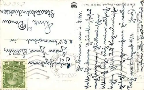 Künstler Ak Praha Prag Tschechien, Prager Venedig