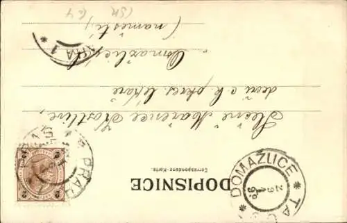 Litho Praha Prag Tschechien, Teinkirche