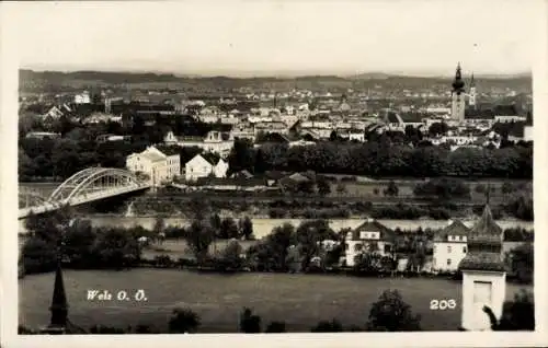 Ak Wels in Oberösterreich, Gesamtanischt