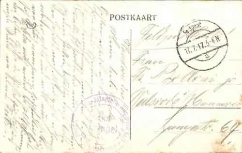 Ak Izegem Iseghem Westflandern, Vaart en Zuidkaai