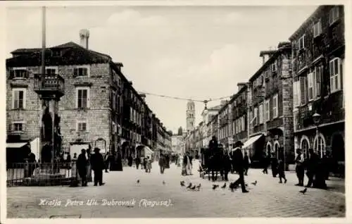 Ak Dubrovnik Kroatien, Kralja Petra Ul.