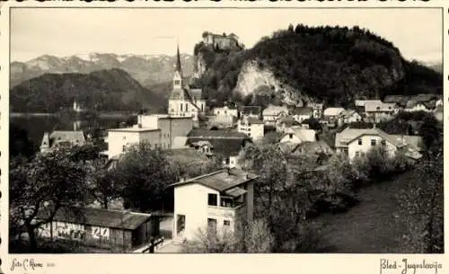 Ak Bled Veldes Slowenien, Gesamtansicht