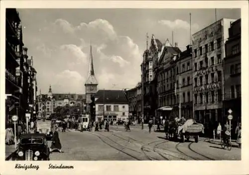 Ak Kaliningrad Königsberg Ostpreußen, Steindamm