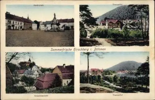 Foto Ak Mazedonien, Landschaft, Dampflok